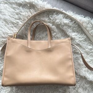 New Oleada NYC Reverie Tote in toffee - fits up to 16" Laptop